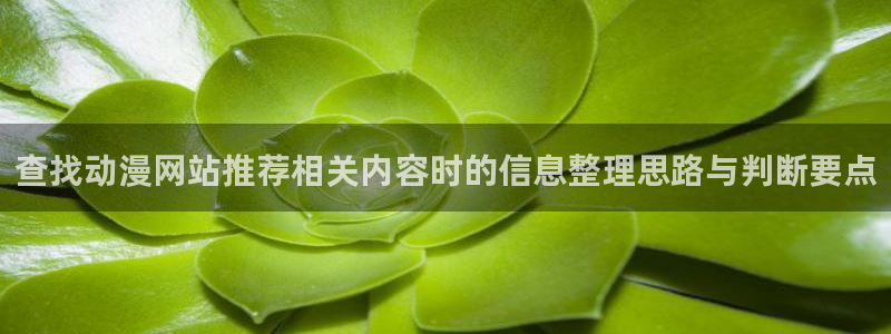 omofun动漫列表：查找动漫网站推荐相关内容时的信息整理思路与判断要点